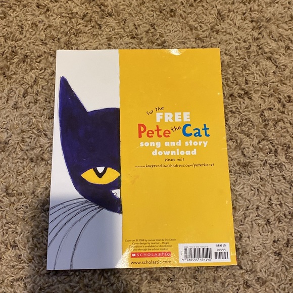 Pete the cat I love my white shoes - Picture 2 of 2